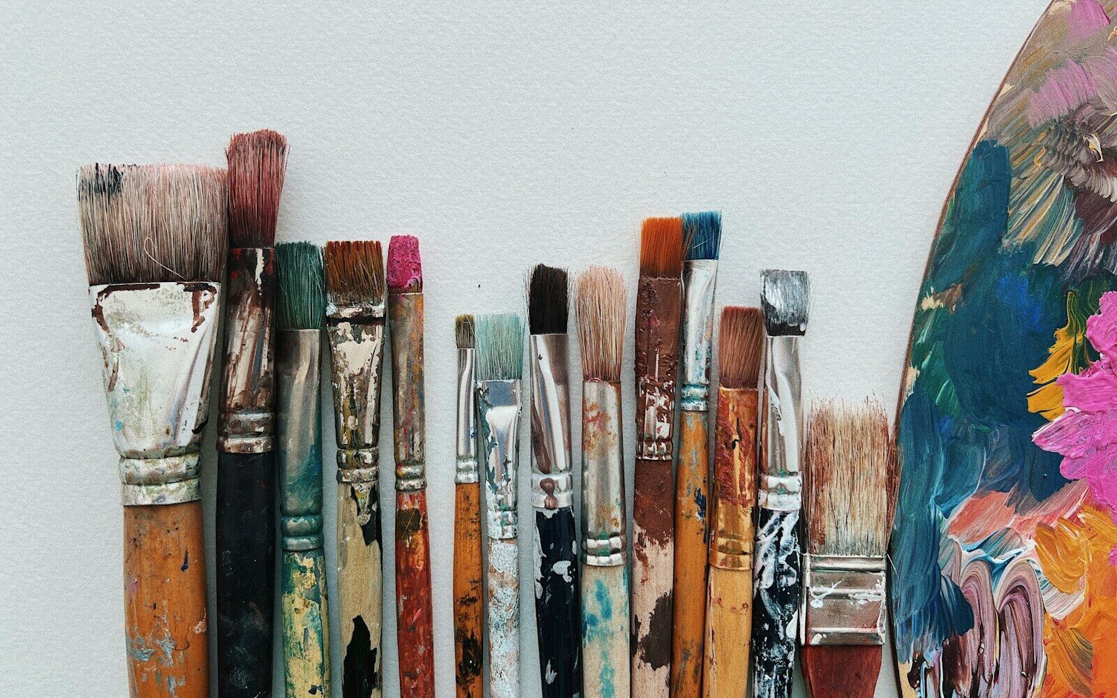 Photo by Jennie Razumnaya a group of brushes